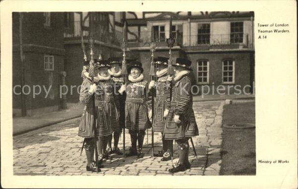 Leibgarde Wache Yeomen Warders Tower of London