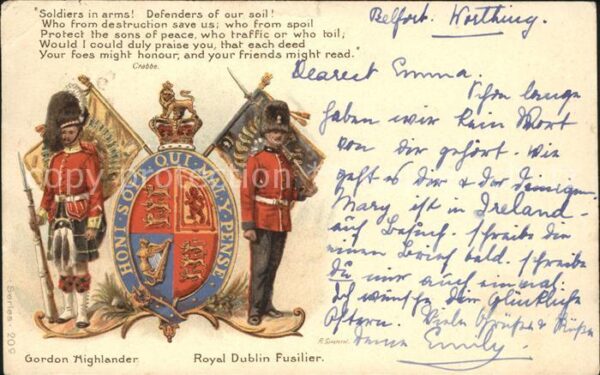 Leibgarde Wache Gordon Highlander Royal Dublin Fusilier