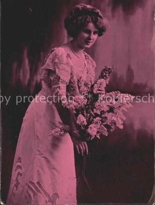 Frauen Frau Blumen