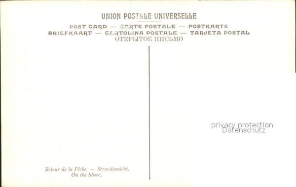 Kuenstlerkarte Willem d. J. van de Velde Strandgezicht – Bild 2