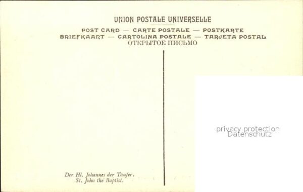 Kuenstlerkarte David Vinckeboons St. Jean-Baptiste Nr. – Bild 2