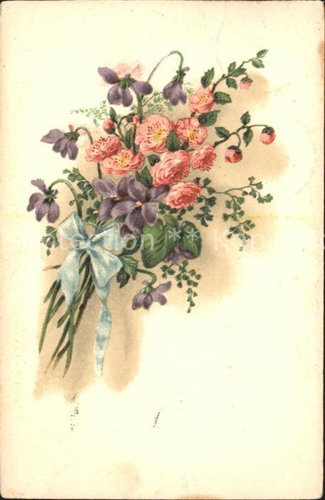 Rosen Veilchen Litho