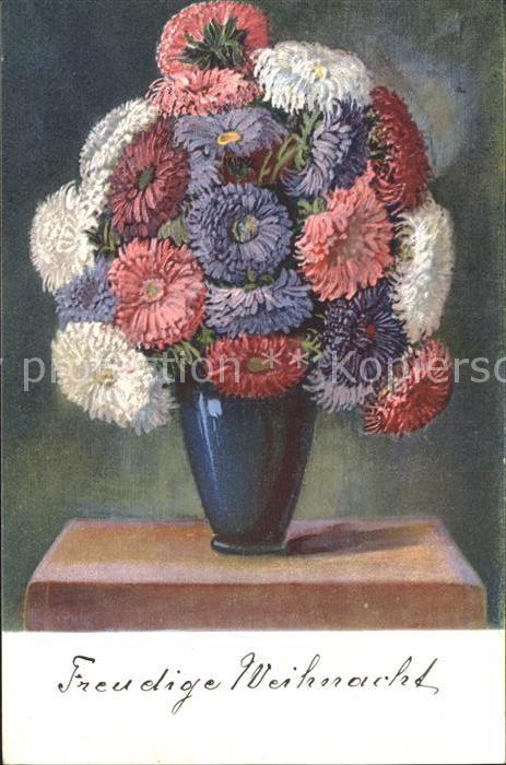 Blumen Dahlien Vase