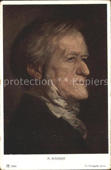 Wagner Richard Komponist Künstler H. Torggler Verlag-F.-A.-Acker