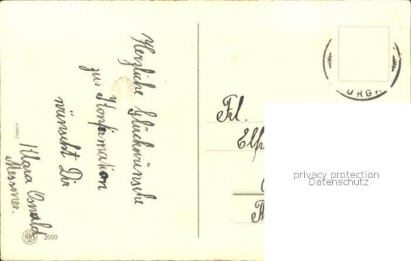 Foto NPG Nr. 2050 Konfirmation Mädchen Glückwunsch B – Bild 2