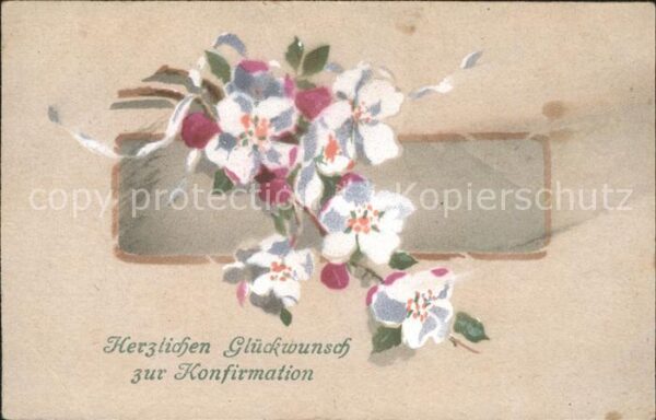 Konfirmation Blumen Glückwunsch