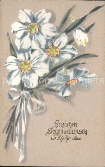 Konfirmation Dichter-Narzissen Glückwunsch