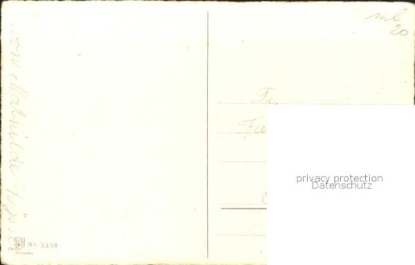 Konfirmation Alpenveilchen Litho – Bild 2