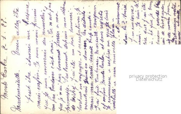 Verlag FURIA Nr. 1214 Blumen Mistel Neujahr – Bild 2