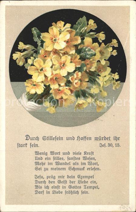 Blumen Schlüsselblumen Gedicht