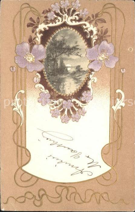 Blumen Litho
