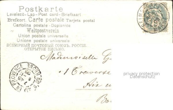 Blumen Litho – Bild 2