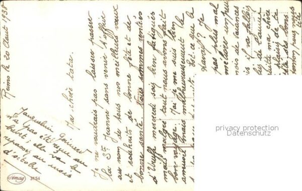Blumen Nelken Bonne Fete Litho – Bild 2