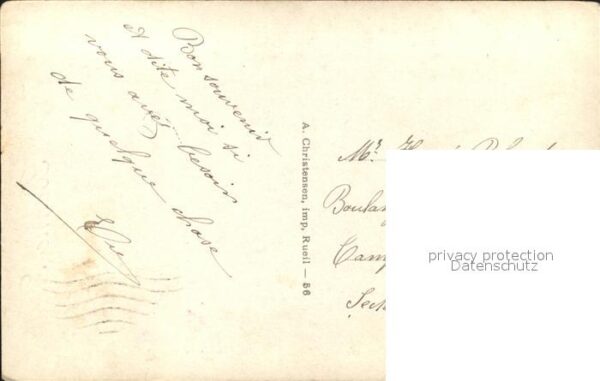 Verlag REX Nr. 536 Rosen Bonne Fete – Bild 2