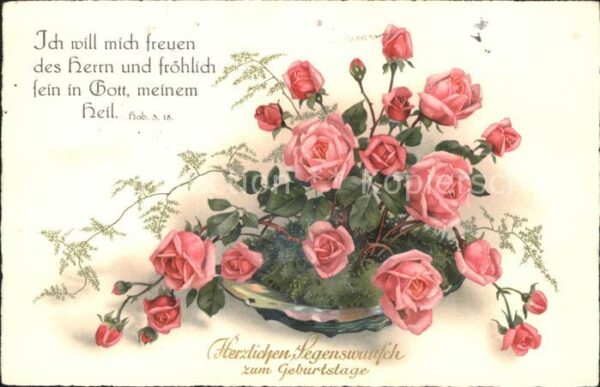 Geburtstag Rosen