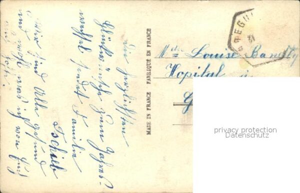 Verlag DIX Paris Nr. 2470 Nelken Neujahr – Bild 2