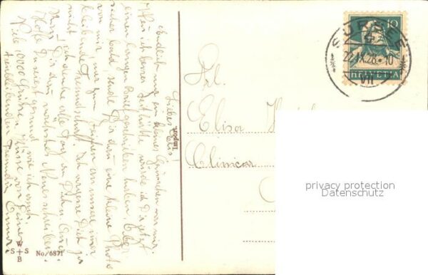 Verlag WS SB Nr. 6871 Kind Mädchen Edelweiss – Bild 2