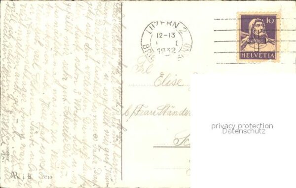 Neujahr Vögel Litho – Bild 2