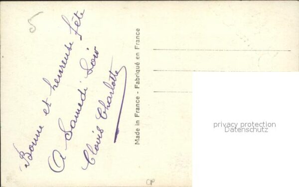Verlag Carmen Nr. 236 Rosen Nelken Bonne Fete – Bild 2