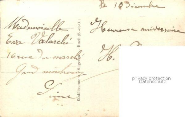 Verlag REX Nr. 569 Rosen Vase Anniversaire – Bild 2