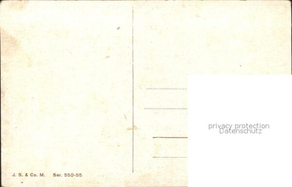 Kuenstlerkarte E. v. Schacky Blumen – Bild 2