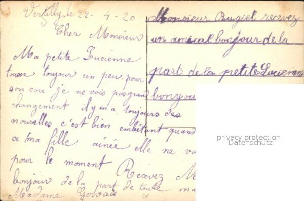 Verlag DIX Paris Nr. 1114/1 Rosen – Bild 2