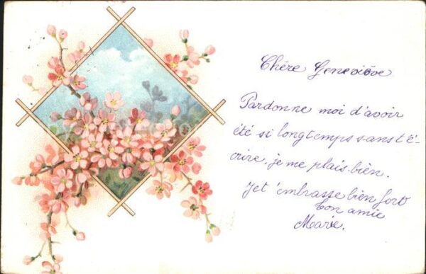 Blumen Litho