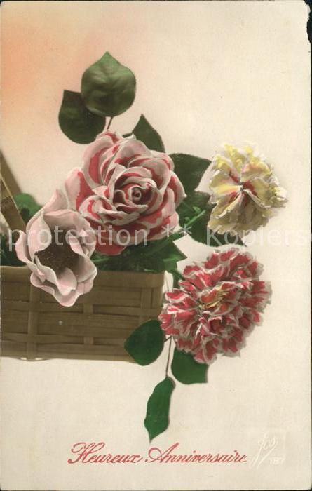 Rosen Nelken Anniversaire Verlag-Jos-Nr. 187