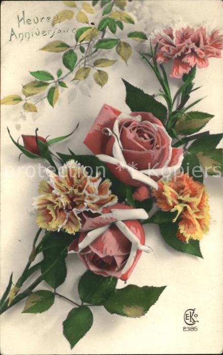 Verlag CEKO Nr. 2386 Rosen Nelken