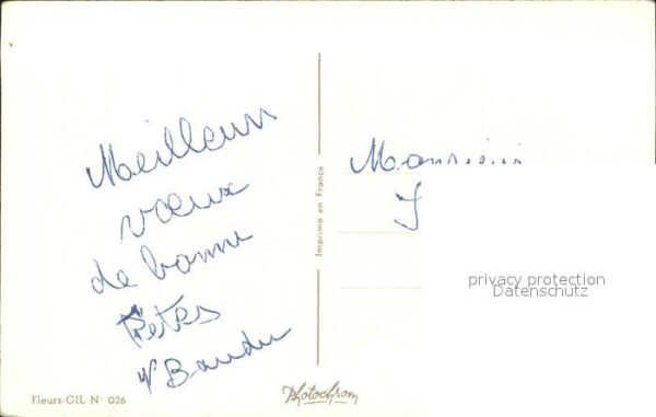 Rosen Bonne Fete Litho – Bild 2