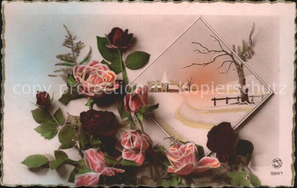 Verlag PC Paris Nr. 5647 Rosen