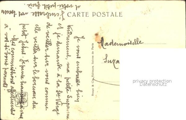 Religion Le Sommeil de l'Enfant Jesus Ed. Cabane – Bild 2
