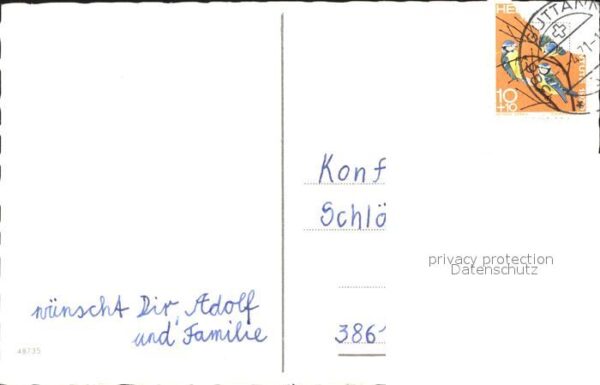 Konfirmation Bibel Blumen – Bild 2