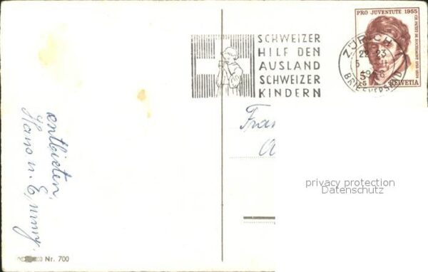 Namenstag Namenskarte Rosen Vase – Bild 2