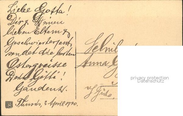 Ostern Easter Paques Weidenkätzchen – Bild 2