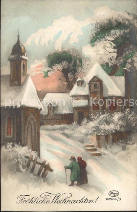 Verlag Amag Nr. 62984/3 Weihnachten Kirche