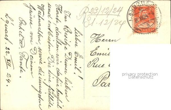Verlag Amag Nr. 62984/3 Weihnachten Kirche – Bild 2