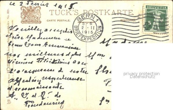 Verlag Tucks Oilette Nr. 881 Rosen Vase Serie Frisch gepflückt – Bild 2