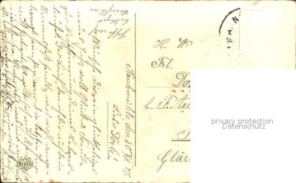 Kleeblatt Cloverleaf Trebol Trefle Neujahr Litho – Bild 2