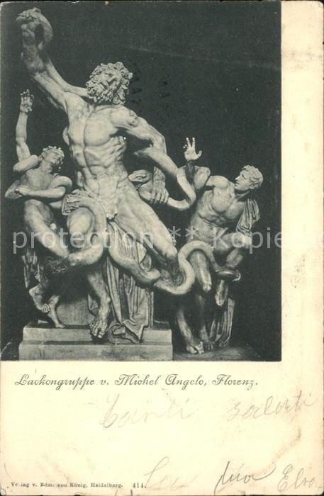 Skulpturen Laokongruppe Michelangelo Florenz