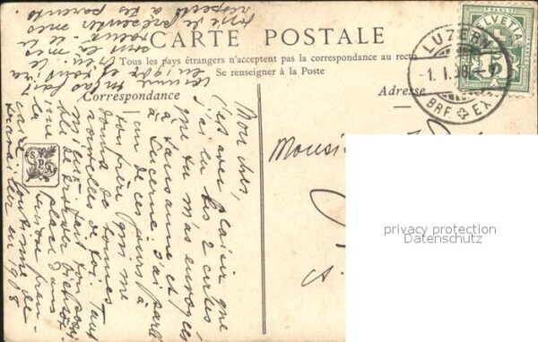Kuenstlerkarte G. Thurner Paysans en prieres Eglise Sa – Bild 2