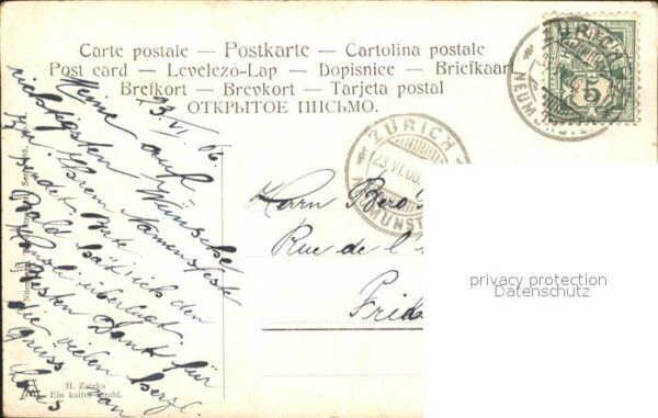 Zatzka H. Ein kalter Strahl Engel Frau Wasserpump – Bild 2