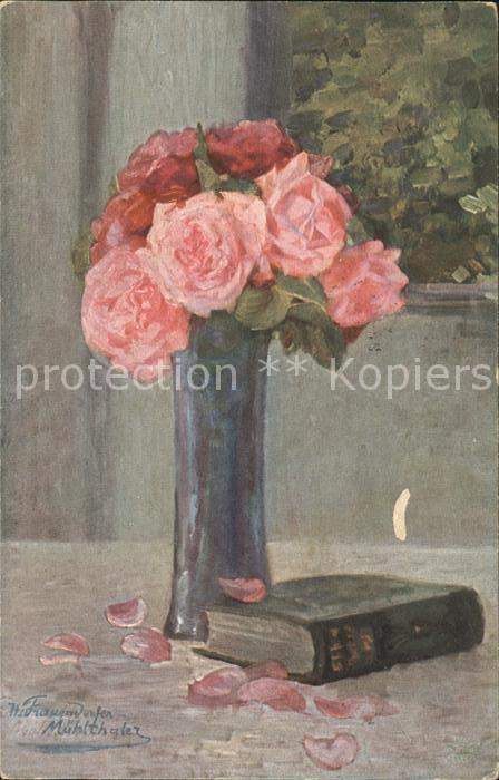 Verlag Primus Nr. 1016 H. v. Frauendorfer-Mühlthaler Rose