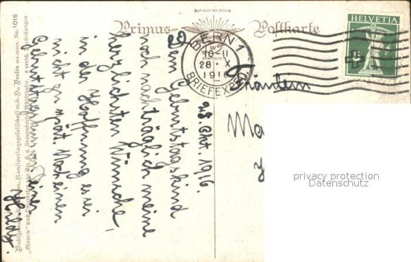 Verlag Primus Nr. 1016 H. v. Frauendorfer-Mühlthaler Rose – Bild 2