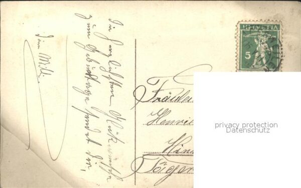 Foto RKL Paris Nr. 4208/2 Kinder Trachten Blumen Brief Geb – Bild 2
