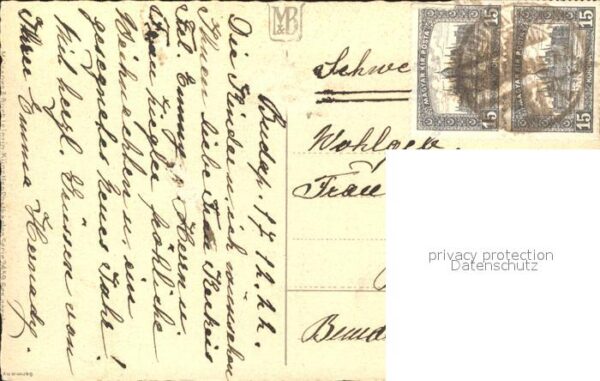 Verlag Meissner und Buch Rosen Vase Litho – Bild 2