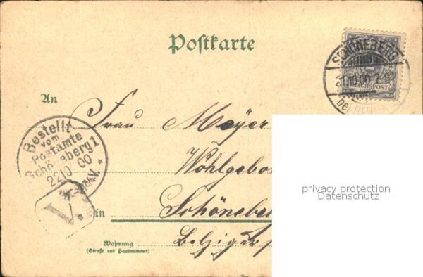 Blumen Vergissmeinnicht Litho – Bild 2