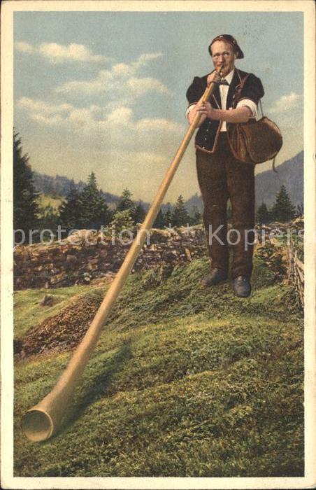 Alphorn Alphornbläser