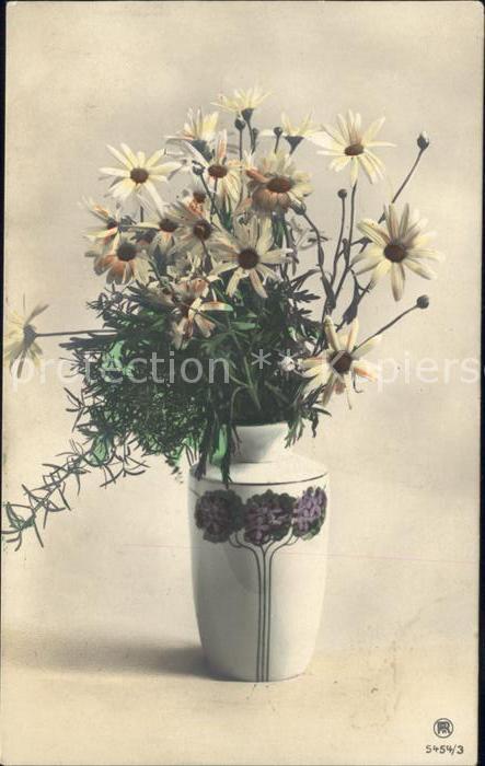 Foto RPH Nr. 5454/3 Margeriten Vase