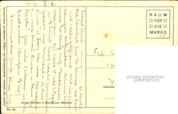 Kuenstlerkarte H. Seeger Goethe und Friederike Verlag- – Bild 2
